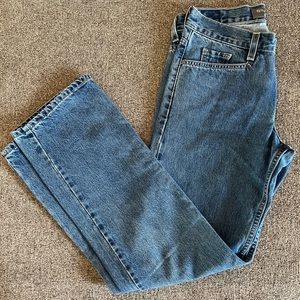 Levi’s silver tab jeans. Loose fit dad jeans mid/low rise